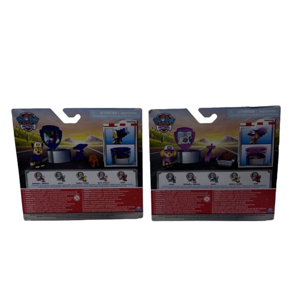 Paw Patrol Chase & Skye Big Truck Pups Hero With Figures - Picture 2 of 8